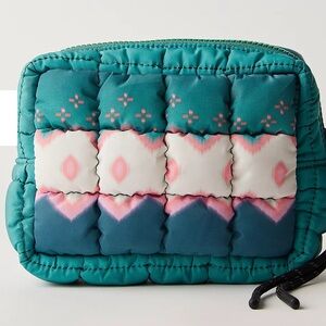 Free People Quilted Mini Case with Wristlet Strap